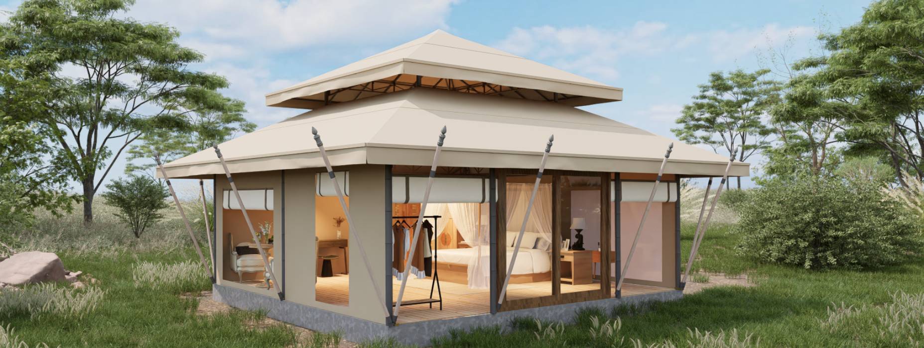 凤庆县野奢帐篷厂家